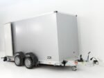 Vezeko Koffer-Absenkanhänger 157x344cm Höhe:190cm 2,7t|silber-Neu – Bild 5