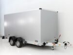 Vezeko Koffer-Absenkanhänger 167x400cm Höhe:190cm 3,5t|silber-Neu – Bild 4