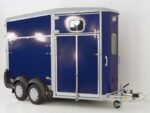 Ifor Williams Pferdeanhänger HB511|Heckklappen-Türkombination|blau-Neu – Bild 2