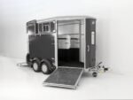 Ifor Williams Pferdeanhänger HB511|Heckklappen-Türkombination|anthrazit-Neu – Bild 2