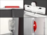 Ifor Williams Pferdeanhänger HB511|Heckklappen-Türkombination|anthrazit-Neu – Bild 14