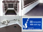 Anhänger mit Plane 150x300cm 1300kg | Typ 7.13 | Hochplane 160cm – Schwarz-Neu – Bild 7
