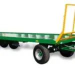 Ballenwagen Dreiachser ohne Ladungssicherung PB11