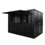BARCONTAINER 3×2 XL METER SCHWARZ RAL 9005-Neu