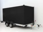 Vezeko Koffer-Absenkanhänger 167x400cm Höhe: 210cm 3,5t | Schwarz-Neu