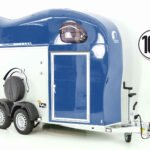 Cheval Liberte Pferdeanhänger GOLD One 1,5er | Pullman-Fahrwerk | blau-Neu