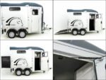 Cheval Liberte Pferdeanhänger Touring Country | Pullman-Fahrwerk | Frontausstieg | grau-Neu – Bild 6