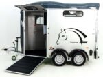 Cheval Liberte Pferdeanhänger Touring Country | Pullman-Fahrwerk | Frontausstieg | grau-Neu – Bild 11
