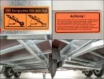 Vezeko Hochlader Anhänger J35.4|210x430cm 3,5t|Ladefläche kippbar-Neu – Bild 9