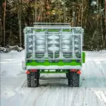 Miststreuer Tandemachser 6,0 To Nutzlast Sven 4 Walzen – Bild 4