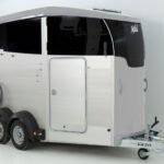 Ifor Williams Pferdeanhänger HBX 506|Sattelkammer|neues Modell|silber-Neu