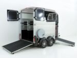 Ifor Williams Pferdeanhänger HBX 511|Frontausstieg|neues Modell|silber-Neu – Bild 3