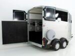 Ifor Williams Pferdeanhänger HBX 511|neues Modell|silber-Neu – Bild 4