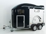 Cheval Liberte Pferdeanhänger GOLD 3|Premium Pullman 2|Sattelkammer|schwarz-Neu – Bild 4