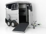 Ifor Williams Pferdeanhänger HBX 403 | Frontausstieg | Neues Modell | Silber-Neu – Bild 11