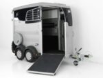 Ifor Williams Pferdeanhänger HBX 403|Frontausstieg|neues Modell|silber-Neu