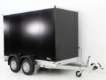 Vezeko Kofferanhänger 152x305cm Höhe:193cm 2,7t|schwarz-Neu – Bild 3