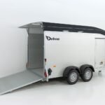 Debon Kofferanhänger Roadster Alu C700 179×378 H201 2,6t|Alu|Polybug|Tür|schwarz-Neu