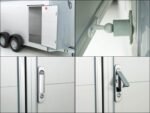 Debon Kofferanhänger Cargo  H201 2,6t|Alu|Polybug|Tür|schwarz-Neu – Bild 5