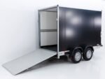 Vezeko Kofferanhänger 152x305cm Höhe:193cm 2,7t|Rampe|schwarz-Neu
