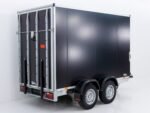 Vezeko Kofferanhänger 184x355cm Höhe:205cm 2,7t|Rampe|schwarz-Neu – Bild 2