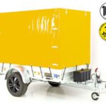 -Anhänger „Edition 35“ 125x250cm 1300kg | Typ 4.13 | Hochplane 160cm Gelb-Neu