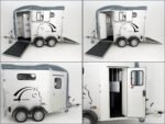 Cheval Liberte Pferdeanhänger Touring Country | Sattelkammer | Frontausstieg | grau-Neu – Bild 7