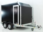 Vezeko Kofferanhänger VK Sandwich Black 2,7t|Rampe|Tür|Schräge-Neu – Bild 2