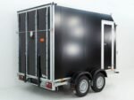 Vezeko Kofferanhänger VK Sandwich Black 2,7t|Rampe|Tür|Schräge-Neu – Bild 3