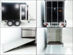 Vezeko Kofferanhänger VK Sandwich Black 2,7t|Rampe|Tür|Schräge-Neu – Bild 7