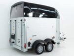 Humbaur Pferdeanhänger Equitos 2000| schwarz|Aluboden-Neu – Bild 3