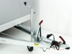 Vezeko Kofferanhänger 204x405cm Höhe:205cm 2,7t|Rampe|silber-Neu – Bild 10