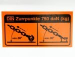 Vezeko Kofferanhänger 204x405cm Höhe:205cm 2,7t|Rampe|silber-Neu – Bild 12