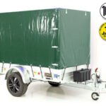 -Anhänger „Edition 35“ 125x250cm 1300kg | Typ 4.13 | Hochplane 160cm – Grün-Neu