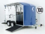 Cheval Liberte Pferdeanhänger MAXI 2 | blau-Neu