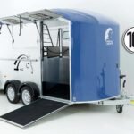 Cheval Liberte Pferdeanhänger MAXI 2 | blau-Neu