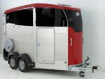 Ifor Williams Pferdeanhänger HBX 511 | Sattelkammer | Neues Modell | Rot-Neu