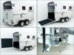 Cheval Liberte Pferdeanhänger MAXI 2 | weiß-Neu – Bild 5