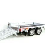 Temared Baumaschinenanhänger Builder 153x260cm 2,7t|Rampe-Neu