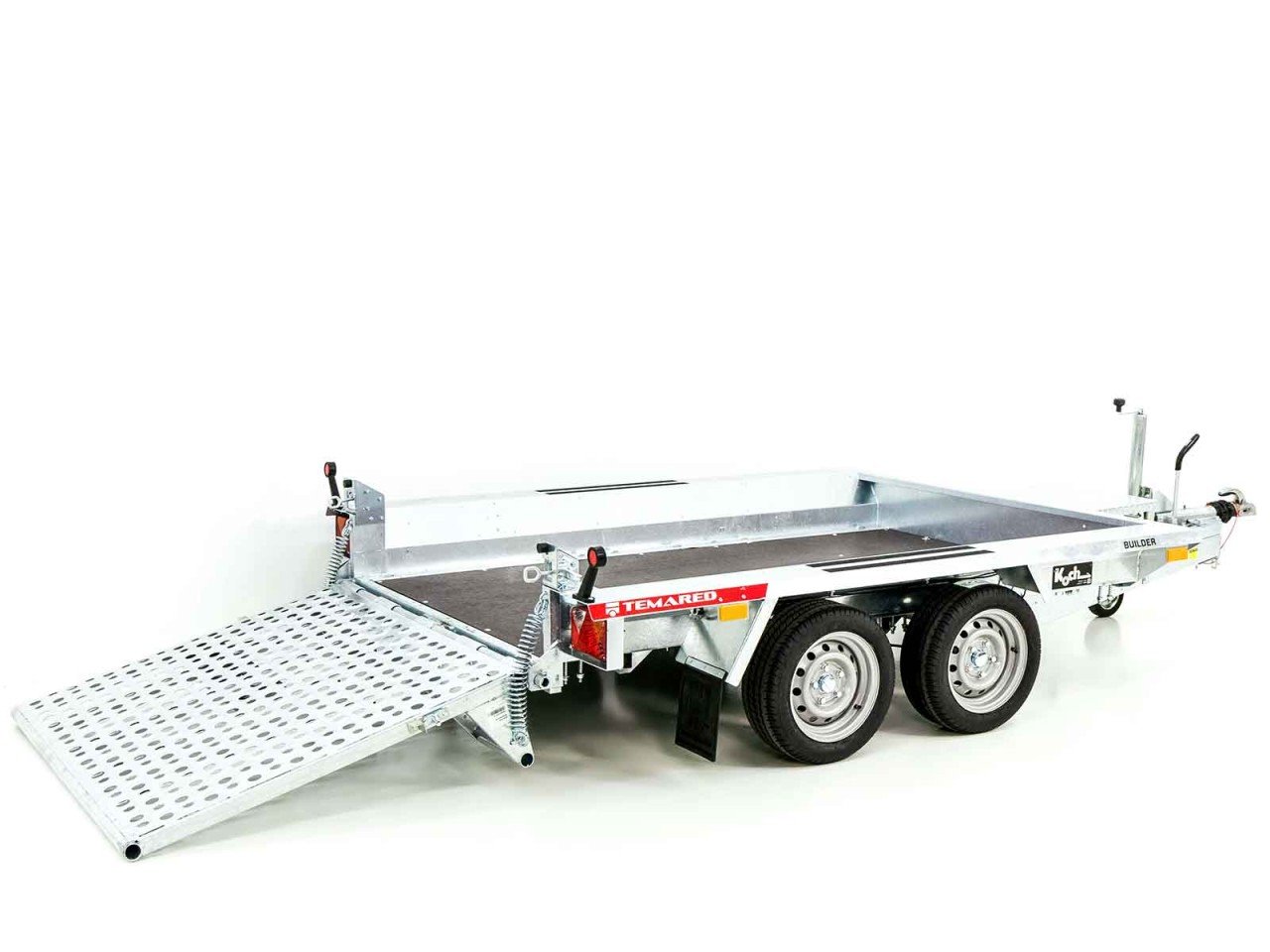2501_01_1280x1280.jpg Temared Baumaschinenanhänger Builder 153x260cm 2,7t|Rampe-Neu – Bild 1