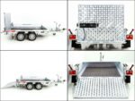 Temared Baumaschinenanhänger Builder 153x260cm 2,7t|Rampe-Neu – Bild 12
