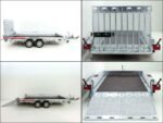 Temared Baumaschinenanhänger Builder 183x400cm 3,5t|Rampe-Neu – Bild 13