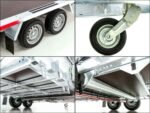 Temared Baumaschinenanhänger Builder 183x400cm 3,5t|Rampe-Neu – Bild 15