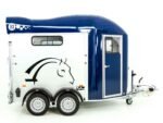 Cheval Liberte Pferdeanhänger GOLD 3|Premium|Pullman 2|Sattelkammer|blau-Neu – Bild 2