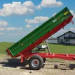 Knut  Einachser Dreiseiten Kipper 4×1,8×0,5m