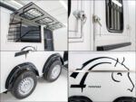 Cheval Liberte Pferdeanhänger Maxi 3 | 3 Pferde | Pullmann 2 Fahrwerk | schwarz-Neu – Bild 10