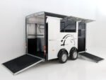 Cheval Liberte Pferdeanhänger Maxi 3 | 3 Pferde | Pullmann 2 Fahrwerk | schwarz-Neu – Bild 5