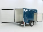 Debon Kofferanhänger Cargo 1300 Vollpoly 150x290cm H:160cm|Tür|blau-Neu – Bild 2