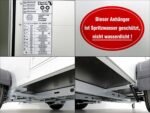 Debon Kofferanhänger C300 148x295cm H:190cm 1,3t|Alu, Polybug|Tür|blau-Neu – Bild 16