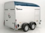 Debon Kofferanhänger Cargo  H:200cm 2,0t|Alu|Polybug|Tür|blau-Neu – Bild 5